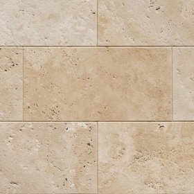 Травертин LIGHT BRUSHED с фаской 5мм 1,2*20,3*40,6 см